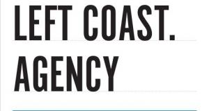 Left Coast Agency logo