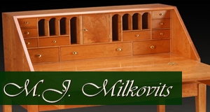 Martin J. Milkovits Cabinetmaking logo
