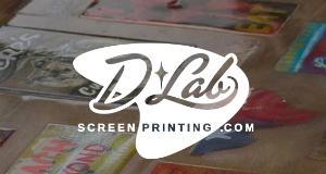 D-Lab Screen Printing logo