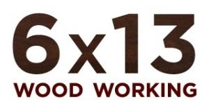 6 X 13 Wood Working. logo