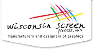 Wisconsin Screen Proces logo