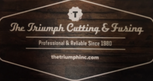 The Triumph Cutting and Fusing logo