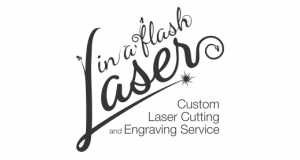 In A Flash Laser logo