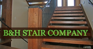 B & H Stair Company logo