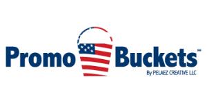Promo Buckets by Pelaez Creative LLC logo