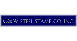 C & W Steel Stamp Company logo