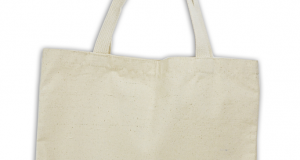 Flat Canvas Tote Bag