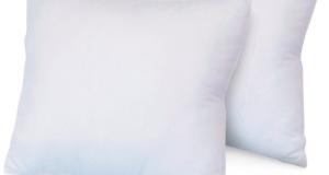 Euro Square Pillow Insert -ALL SIZES!! Made in USA