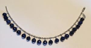 Lapis Charmed Bracelet