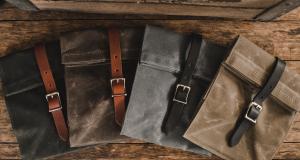 Waxed Canvas Lunch Totes