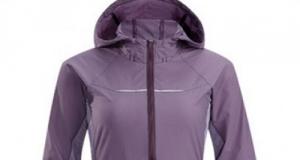 Wind breaker mauve ladies jacket