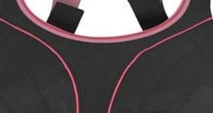 Black Clip Sports Bra Wholesale