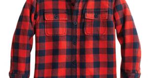 Red and Blue Flannel Jacket
