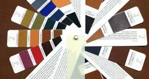 Leather Sample Book