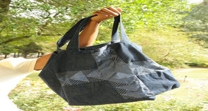 Jacob's Ladder L Remix Large Tote Bag