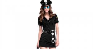 women sexy halloween costume police costume