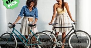 The Bicycle Wrap Skirt by Forest and Fin