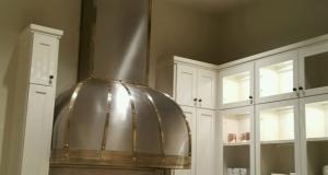 The "Brown" range hood shell