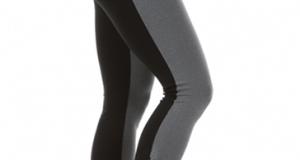 Wholesale Black and Grey Gym Tights
