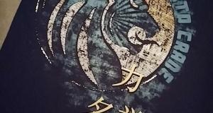 Foil and Discharge Oversized Print