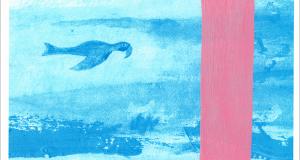 Chris Johanson "Beautiful Bird in Flight" Print