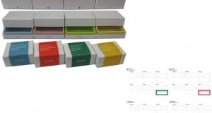 Mini Business Card Boxes with dividers