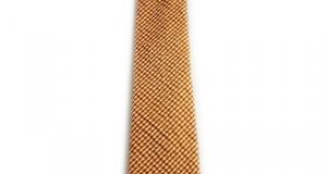 Orange/Red Gingham Summer Tie