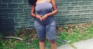Poly/lycra romper