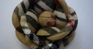 BB Check Cashmere Camellia