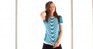 Arrow Knitted Tee