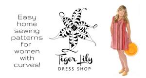 Home Sewing Patterns, Tiger Lily Dress Shop