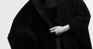 Hooded cape
