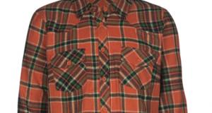 Quirky Green Girls&rsquo; Flannel Shirts