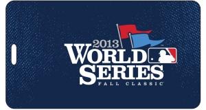 2013 World Series Bag Tag