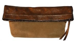 Harper Foldover Clutch/Tote