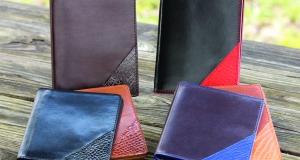 Genuine Monte Carlo Leather Passport Case