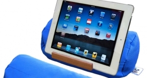 Lap Log Soft Tablet Stand - Deepwater Blue