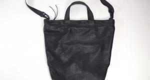 Perforated leather/cross body bag