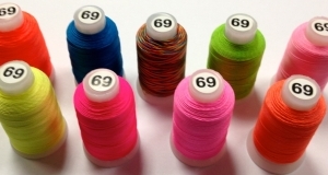 Fluorescent/Neon/Reflective Nylon Thread