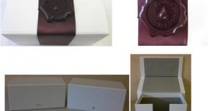 Square 65mm Luxe Business Card Boxes