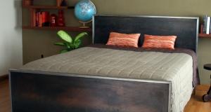 Steel Panel Bed