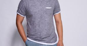 Menswear- Denim Short & Contemporary Tee