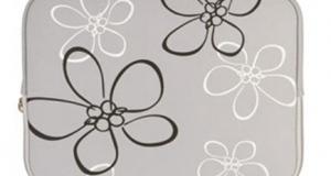 Chic Floral Laptop Zip Bag Wholesale