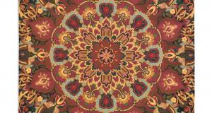 Rangoli Caramel - Woven Tapestry Wall Art Hanging