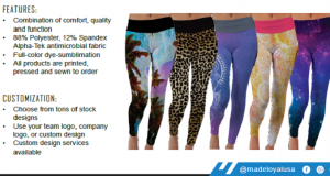 Customizable Yoga Pants