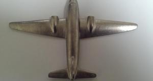 Pewter Airplane
