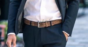 Bambino Crocodile Leather