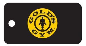 Gold's Gym Key Tag