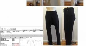 Drop Crotch Canvas Pant