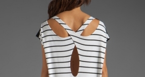 Crossover tunic